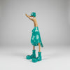 Duck Turquoise Dot 35cm SCULPTURE/ORNAMENT & ANIMAL at World Of Decor NZ