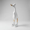 Duck - White 35cm SCULPTURE/ORNAMENT & ANIMAL at World Of Decor NZ