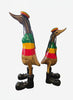 Ducks - Rastafari 30cm SCULPTURE/ORNAMENT & ANIMAL at World Of Decor NZ