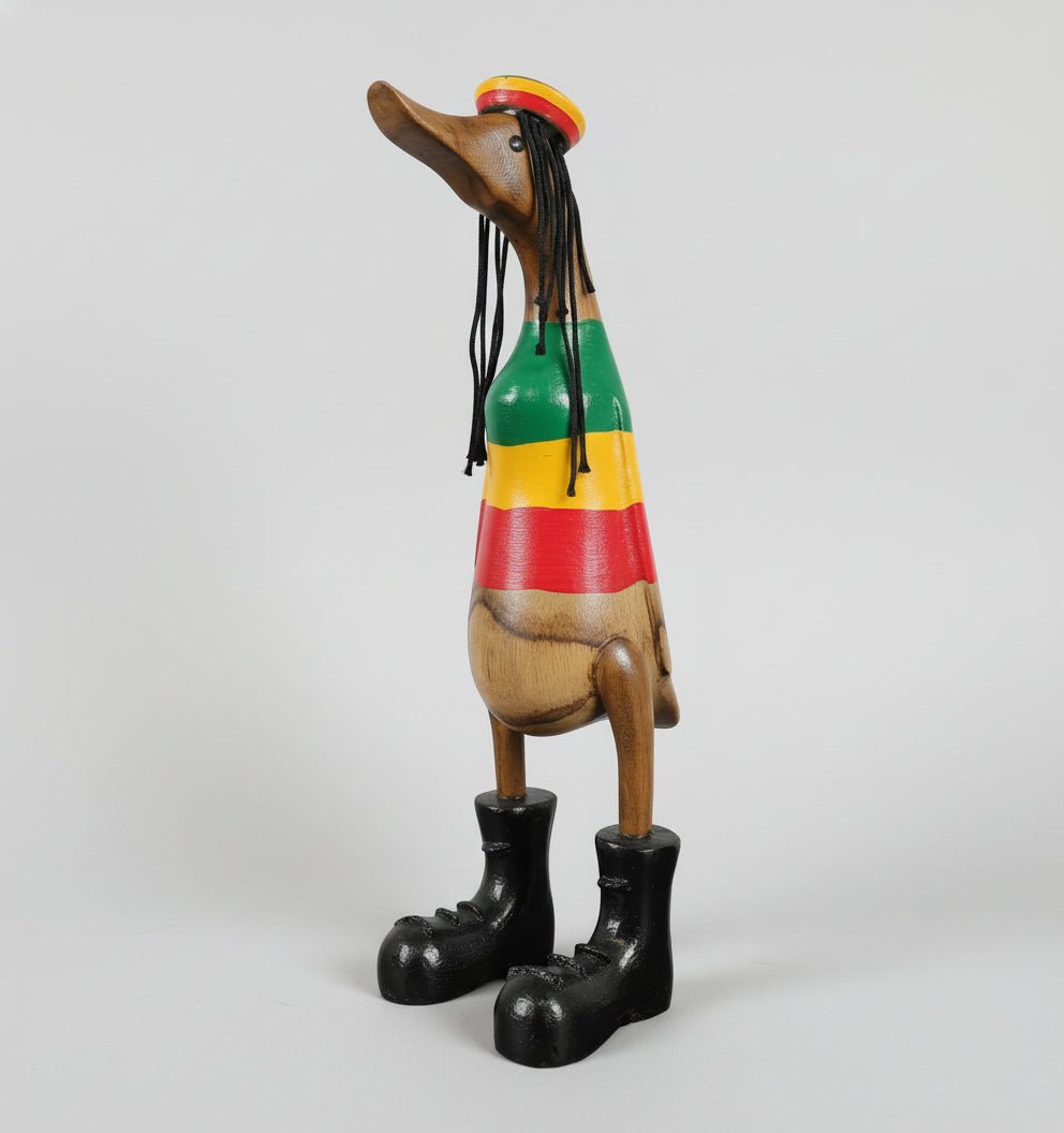 Ducks - Rastafari 30cm SCULPTURE/ORNAMENT & ANIMAL at World Of Decor NZ