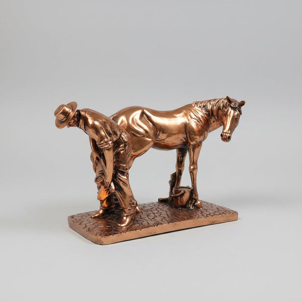 Farrier SCULPTURE/ORNAMENT & ANIMAL at World Of Decor NZ