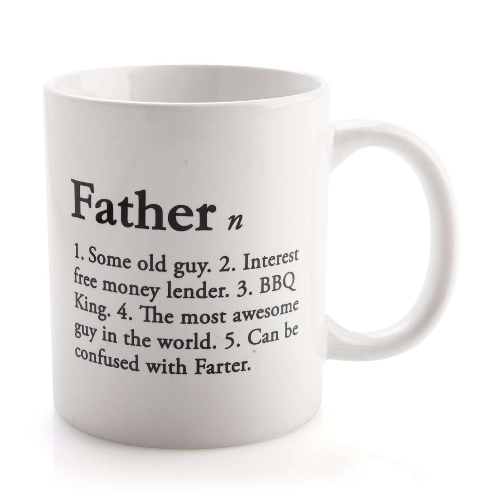 Father Definition Coffee Mug MEN CAVE at World Of Decor NZ