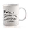 Father Definition Coffee Mug MEN CAVE at World Of Decor NZ