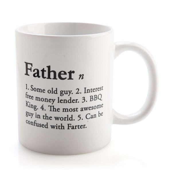 Father Definition Coffee Mug MEN CAVE at World Of Decor NZ