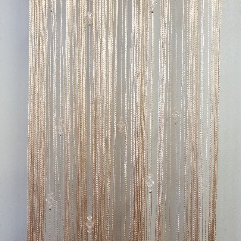 Fly String Curtain 3 Beaded - White Home Accessories at World Of Decor NZ