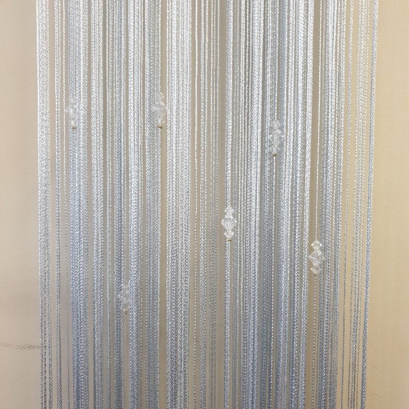 Fly String Curtain 3 Beaded - White Home Accessories at World Of Decor NZ