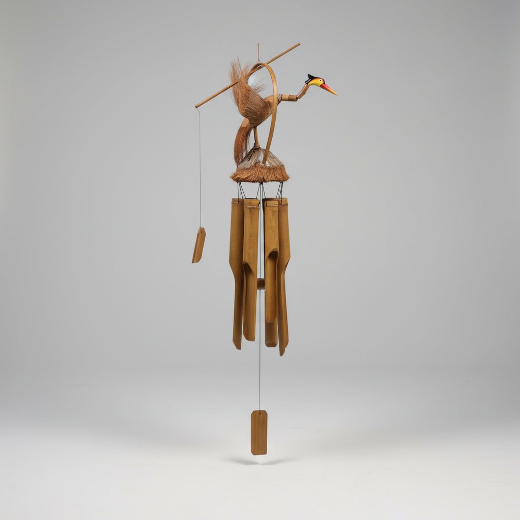 Flying Bird Bamboo Wind Chimes Windchimes & Outdoors at World Of Decor NZ