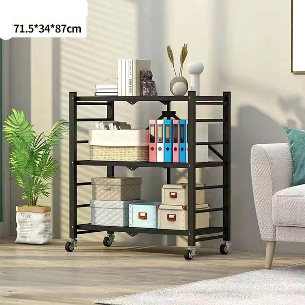 Folding Metal stand - 3 Shelve Furniture at World Of Decor NZ