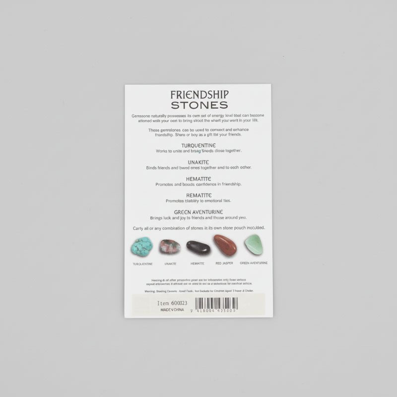 Friendship Stones Pilp* CRYSTAL at World Of Decor NZ