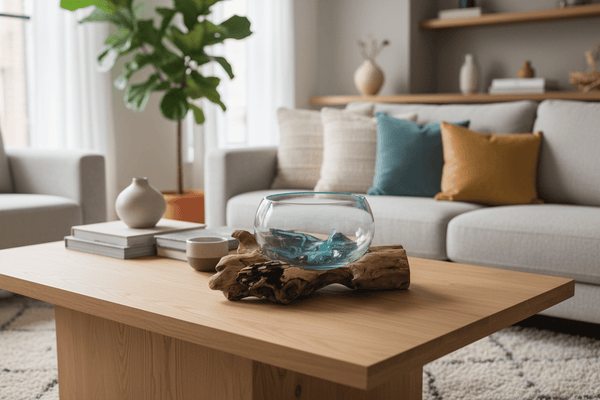 Gamal Root With Bowl 18cm ACCESSORIES at World Of Decor NZ