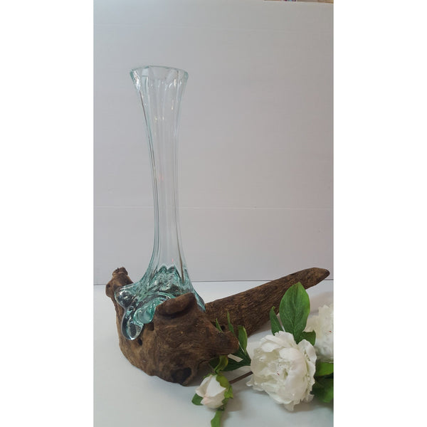 Gamal Root With Vase 25cm VASES at World Of Decor NZ