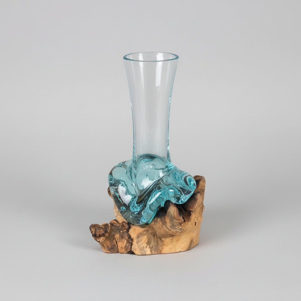 Gamal Root With Vase 25cm VASES at World Of Decor NZ