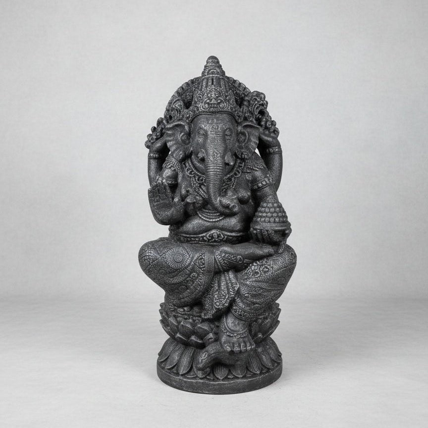 Ganesh Statue Leg Up 110cm GARDEN & OUTDOOR at World Of Decor NZ