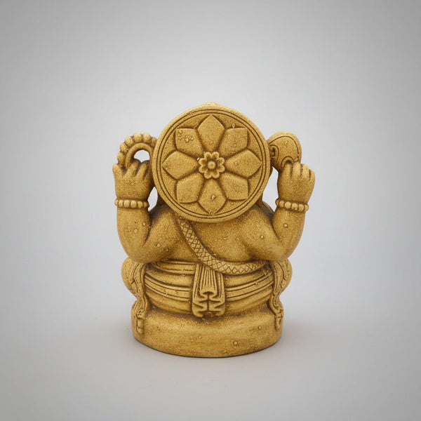 Ganesh Statue Teracotta 37cm - Yellow GANESH at World Of Decor NZ