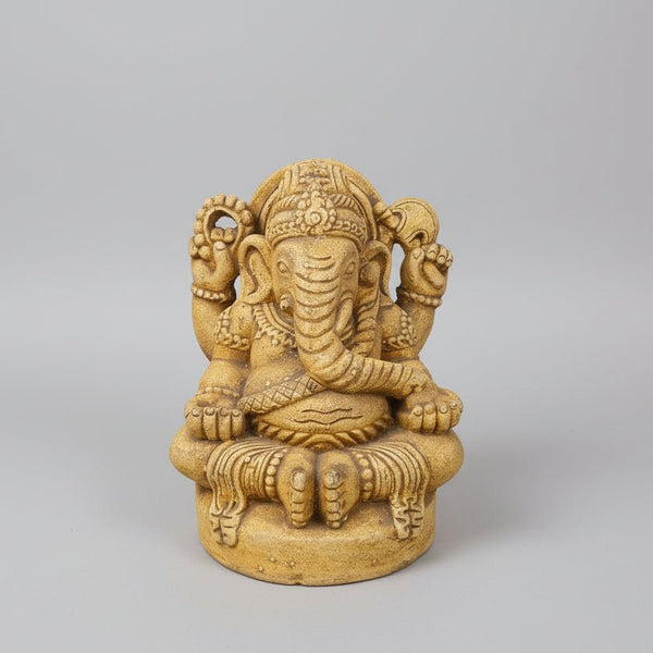 Ganesh Statue Teracotta 37cm - Yellow GANESH at World Of Decor NZ