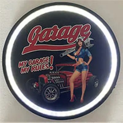 Garage Sign LED* Wall Art, Affirmations & Hangings at World Of Decor NZ