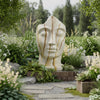 Garden Face Marble Design 65cm - Yellow GARDEN & OUTDOOR at World Of Decor NZ