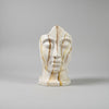 Garden Face Marble Design 65cm - Yellow GARDEN & OUTDOOR at World Of Decor NZ