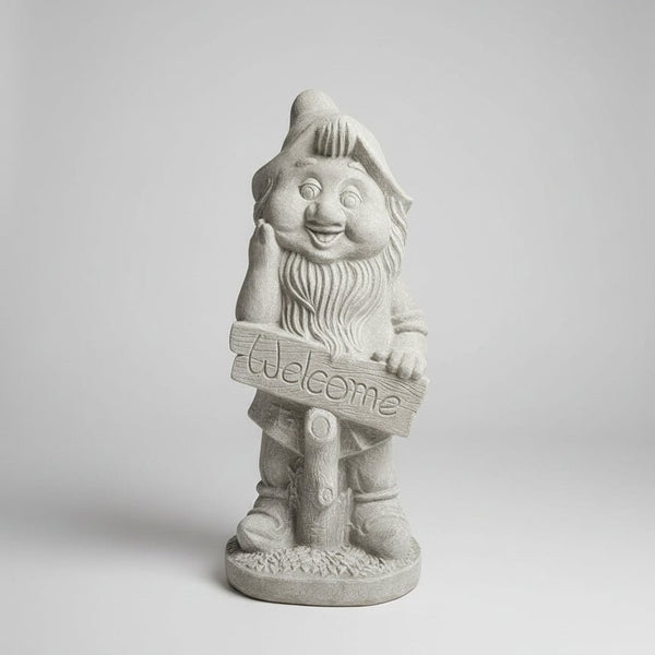 Garden Gnome Welcome GARDEN & OUTDOOR at World Of Decor NZ