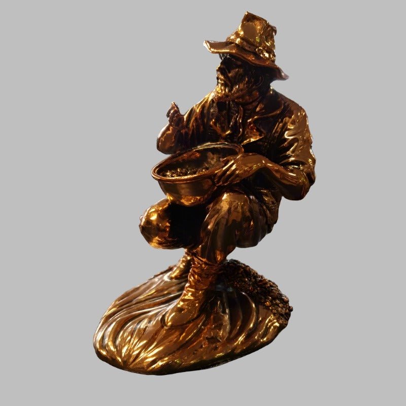 Gold Panner Statue SCULPTURE/ORNAMENT & ANIMAL at World Of Decor NZ