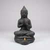 Greeting Buddha Candle Holder - Grey BUDDHA at World Of Decor NZ