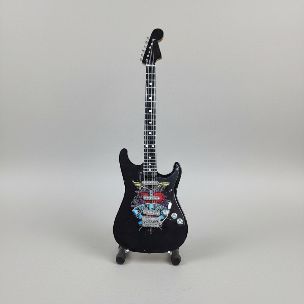 Guitar On Stand-Bon Jovi Collectibles/Novelties/Wheels at World Of Decor NZ