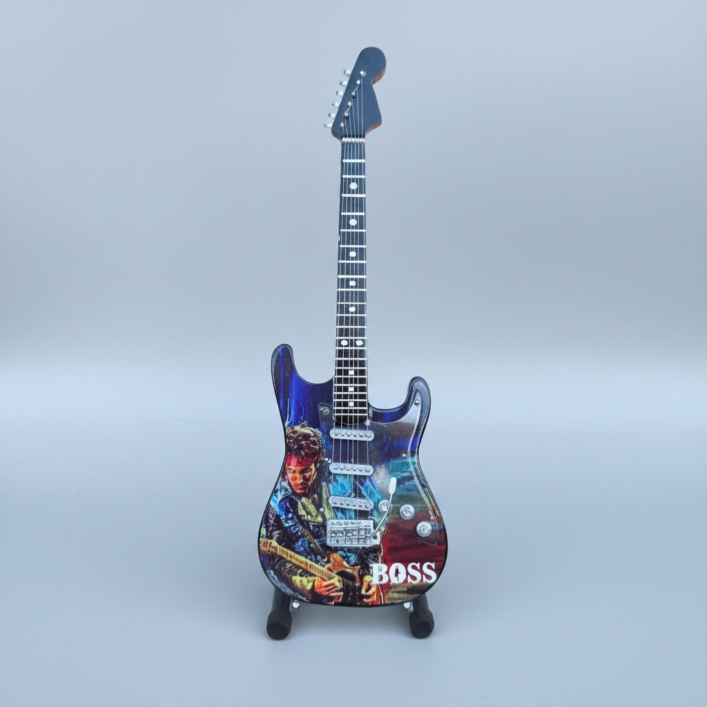Guitar On Stand-Bruce Springteen Collectibles/Novelties/Wheels at World Of Decor NZ