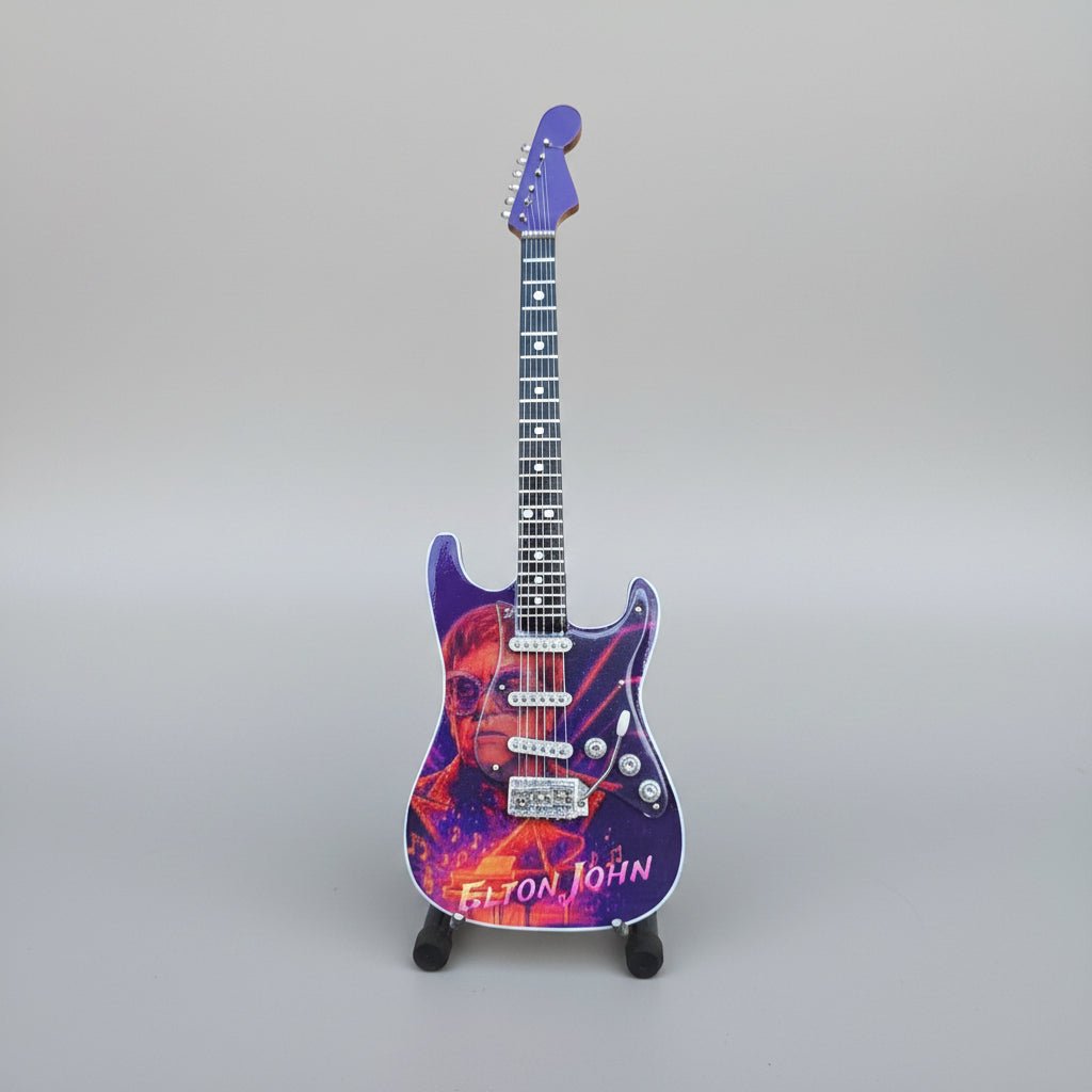 Guitar On Stand-Elton John Collectibles/Novelties/Wheels at World Of Decor NZ