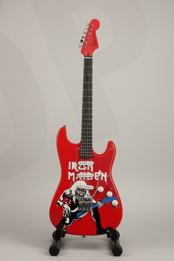 Guitar On Stand - Iron Maiden Collectibles/Novelties/Wheels at World Of Decor NZ