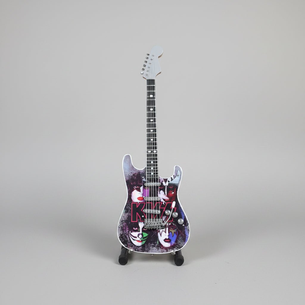 Guitar On Stand-Kiss Collectibles/Novelties/Wheels at World Of Decor NZ