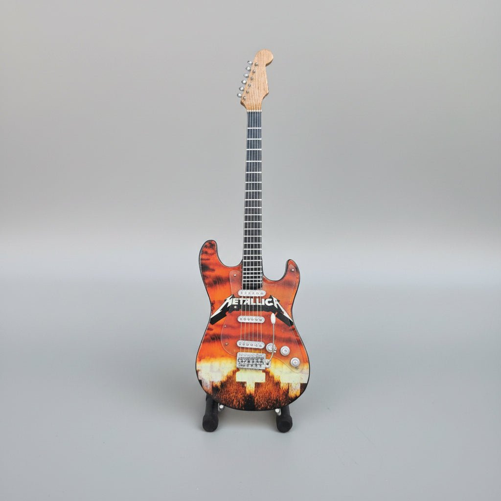 Guitar On Stand Metallica Collectibles/Novelties/Wheels at World Of Decor NZ