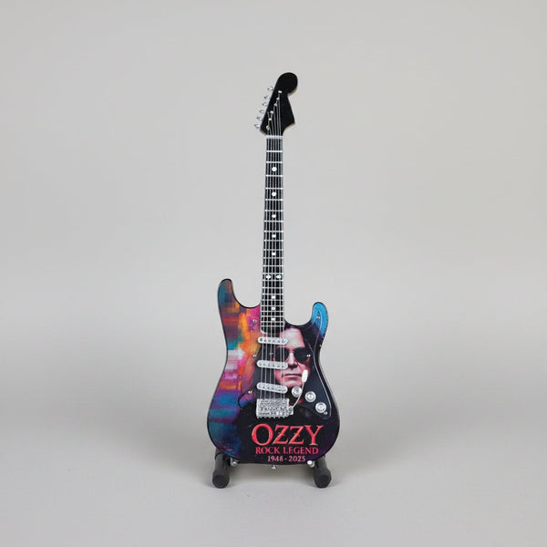 Guitar On Stand-Ozzie Osborne Collectibles/Novelties/Wheels at World Of Decor NZ