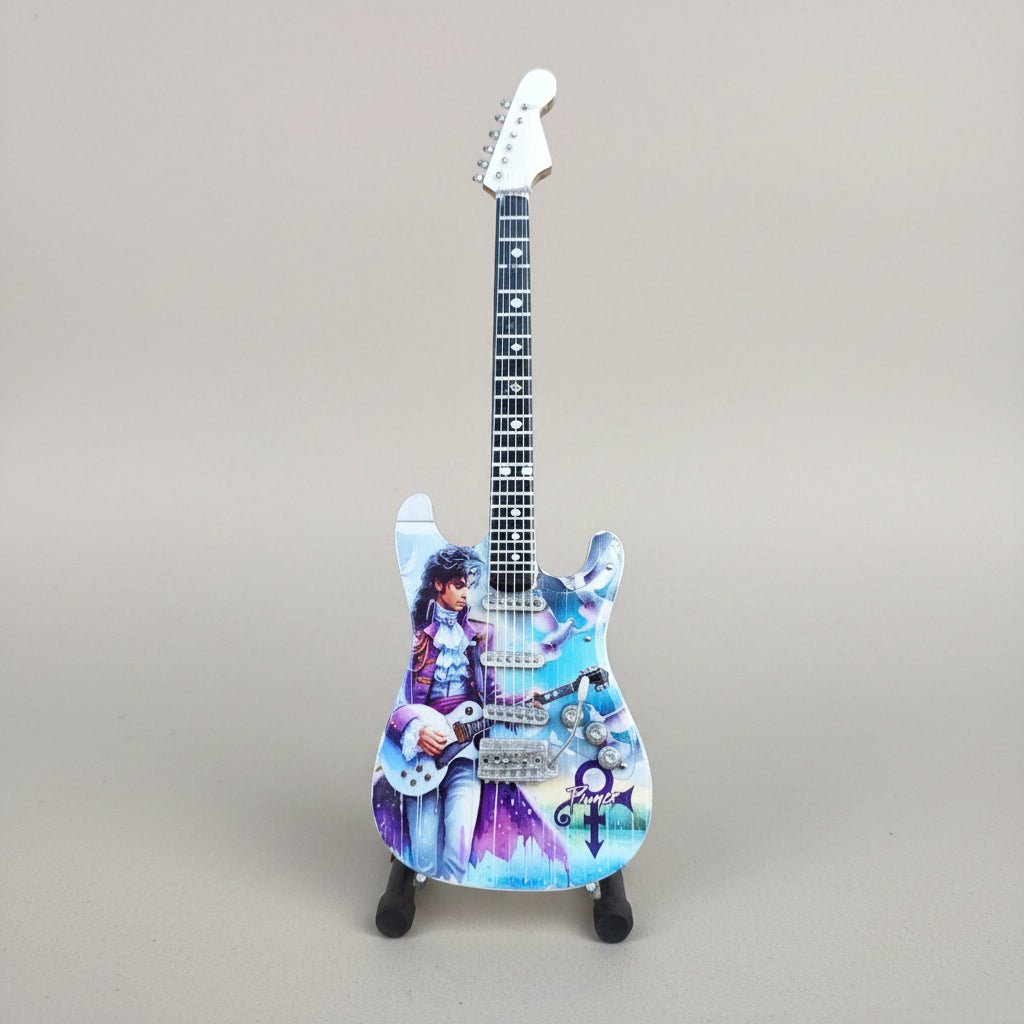 Guitar On Stand-Prince Collectibles/Novelties/Wheels at World Of Decor NZ