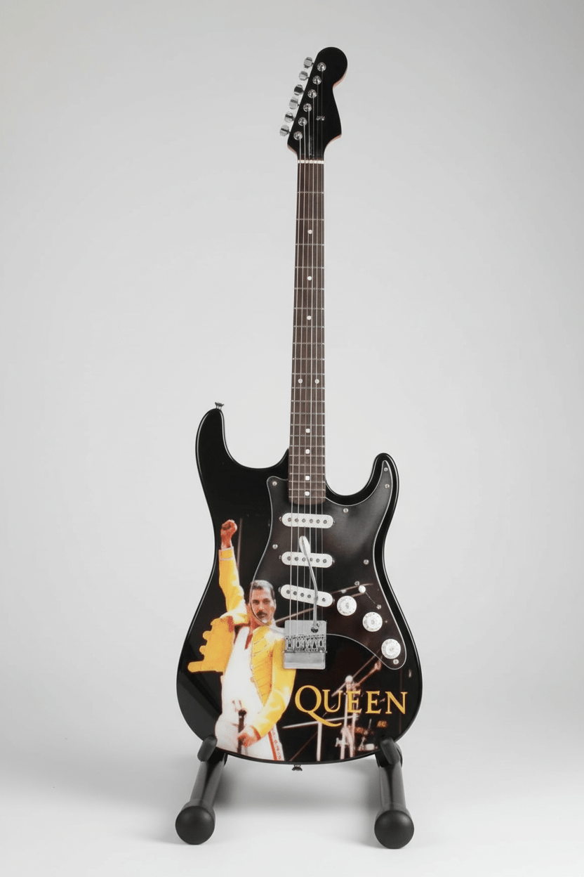 Guitar On Stand - Queen Collectibles/Novelties/Wheels at World Of Decor NZ