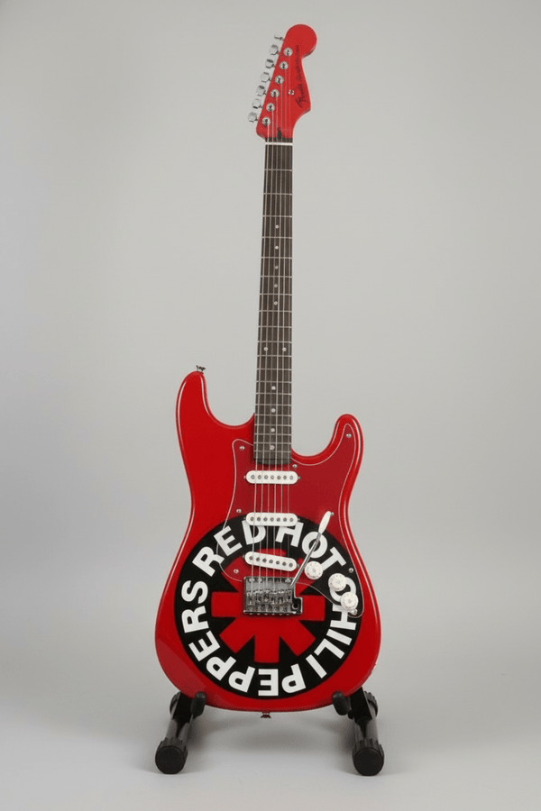 Guitar On Stand - Red Hot Chilli Peppers Collectibles/Novelties/Wheels at World Of Decor NZ