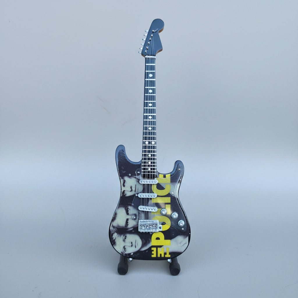 Guitar On Stand-The Police Collectibles/Novelties/Wheels at World Of Decor NZ