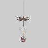 Hanging Sun Catcher - Dragon Fly CRYSTAL at World Of Decor NZ