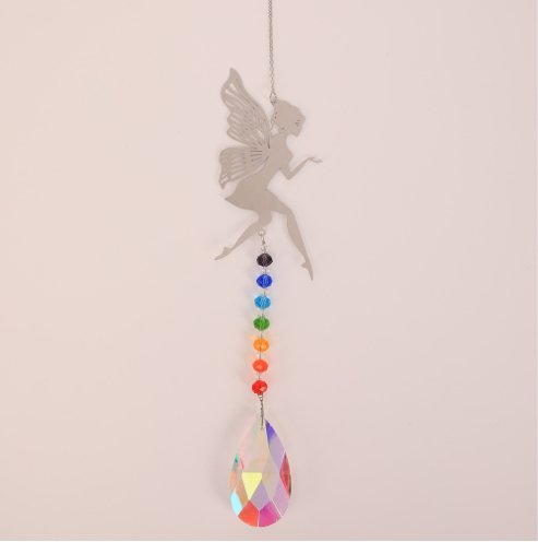 Hanging Sun Catcher - Fairy CRYSTAL at World Of Decor NZ