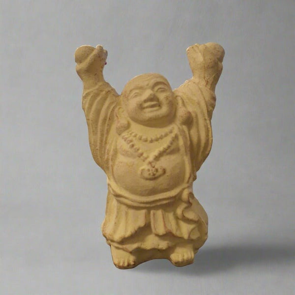 Happy Laughing Standing Buddha With Ingot 15cm at World Of Decor NZ