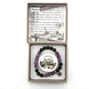 Herbal Therapy Perfumed Bracelet Frankincense and Amethyst with TOL Charm JEWELLERRY at World Of Decor NZ
