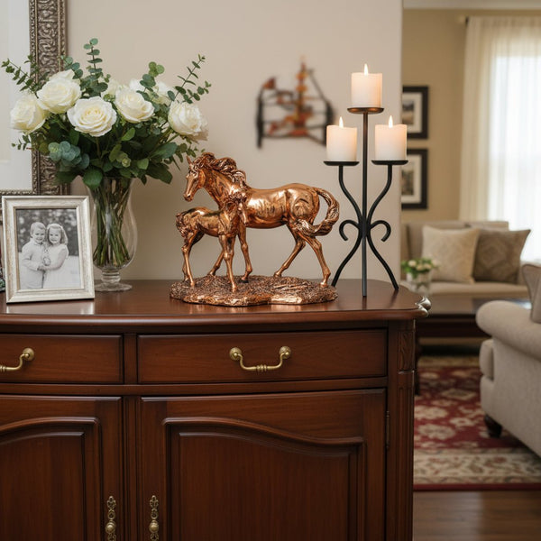 Horse and Foal SCULPTURE/ORNAMENT & ANIMAL at World Of Decor NZ