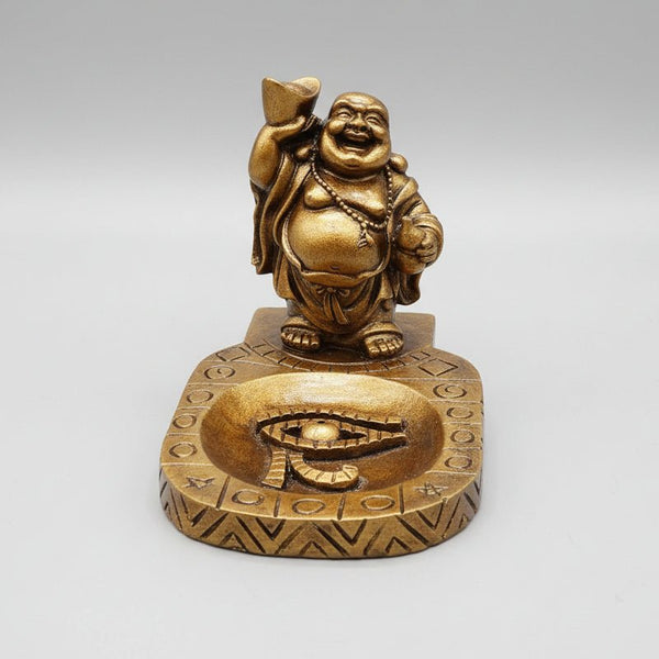Incense Holder Wealth Buddha Candle,Tealight & Incense Holders at World Of Decor NZ