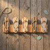 Jandles With 5 Hooks Blue/White Home Accessories at World Of Decor NZ