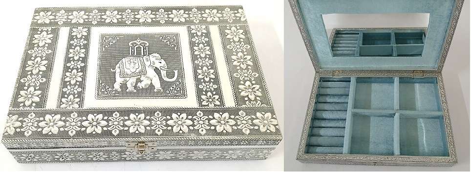 Jewelry Box Elephant Design With Ring SPIRITUAL, HEALTH & BEAUTY at World Of Decor NZ