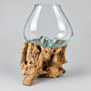 Jumbo Recycle Glass Aquarium Infused Onto Driftwood Home Accessories at World Of Decor NZ
