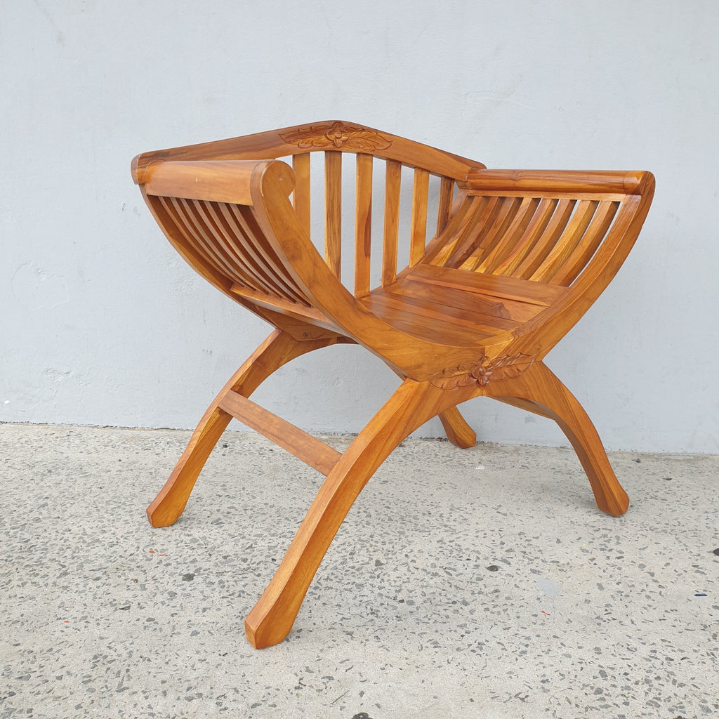 Kartini chair with Back - Natural FURNITURE at World Of Decor NZ