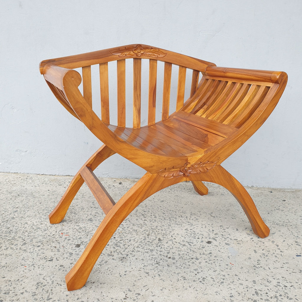 Kartini chair with Back - Natural FURNITURE at World Of Decor NZ