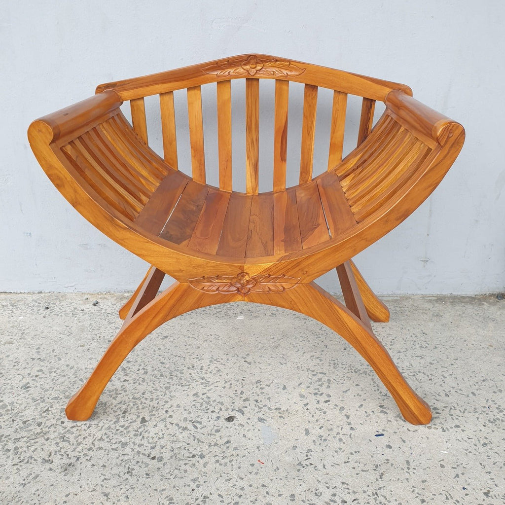 Kartini chair with Back - Natural FURNITURE at World Of Decor NZ