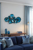 Lotus Leaf Wall Art-Blue Wall Art, Affirmations & Hangings at World Of Decor NZ
