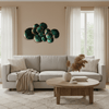 Lotus Leaf Wall Art-Green Wall Art, Affirmations & Hangings at World Of Decor NZ